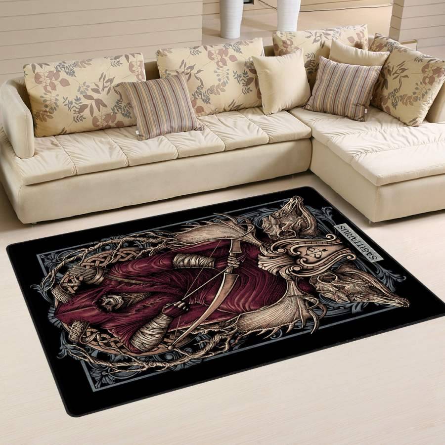 Skull Area Rug Living Room Rug Home Decor 02342 Home Decor Bedroom Living Room Decor