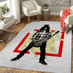 Slash Music Art For Fans Area Rug Living Room Carpet Rug Regtangle Carpet Floor Decor Home Decor