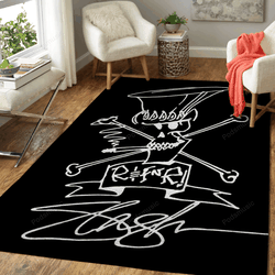 Slash Skull Guitars Music Art For Fans Area Rug Living Room Carpet Rug Regtangle Carpet Floor Decor Home Decor