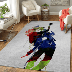 Slash Watercolor Music Legends Art For Fans Area Rug Living Room Carpet Rug Regtangle Carpet Floor Decor Home Decor
