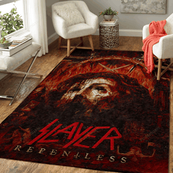 Slayer Music Art For Fans Area Rug Living Room Carpet Rug Regtangle Carpet Floor Decor Home Decor V11301