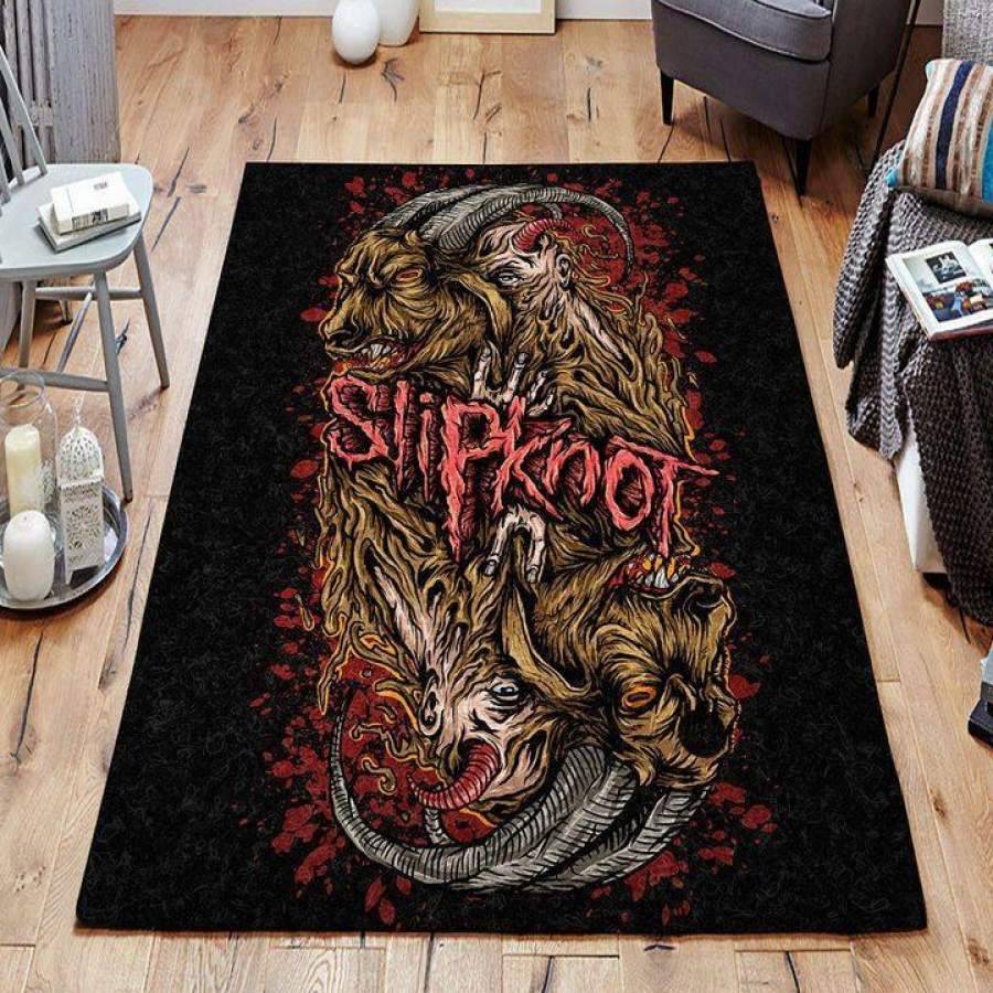 Slipknot Area Rug Living Room Rug Home Decor Music Floor Decor Rb7A8E7E5934