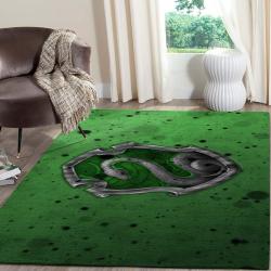 Slytherin Fn201011 Harry Potter Area Rug Floor Decor Living Room Area Rug Home Decor