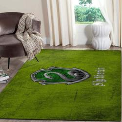 Slytherin Harry Potter Area Rug Living Room Rug Home Decorfloor Decor Rcdd81F30816