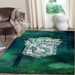 Slytherin Harry Potter Area Rug Living Room Rug Home Decorfloor Decor The Us Decor