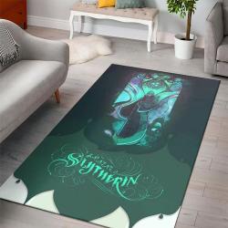 Slytherin Logo Harry Potter Movies Collection Area Rugs Living Room Ca
