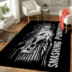 Smashing Pumpkins Band Music Art For Fans Area Rug Living Room Carpet Rug Regtangle Carpet Floor Decor Home Decor