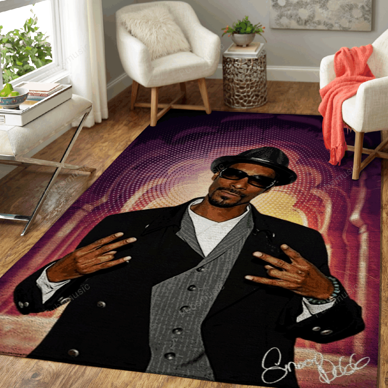 Snoop Dogg Rap Music Art For Fans Area Rug Living Room Carpet Rug Regtangle Carpet Floor Decor Home Decor
