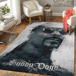 Snoop Dogg Sketch Music World Art For Fans Area Rug Living Room Carpet Rug Regtangle Carpet Floor Decor Home Decor