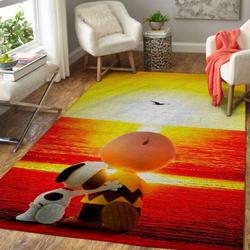 Snoopy Area Rug Living Room Rug Home Decor Disney Movie Ofd 1910215