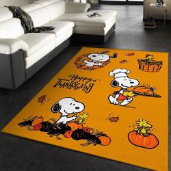 Snoopy Halloween Cartoon Movies Area Rug Living Room And Bed Room Rug Rug Regtangle Carpet Floor Decor Home Decor