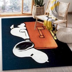 Snoopy Ver6 Rug Living Room Rug Christmas Gift Us Decor Living Room Area Rug Home Decor