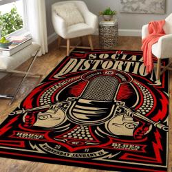 Social Distortion Band Area Rug Music Ofd 191012 Area Rug Living Room Carpet Rug Regtangle Carpet Floor Decor Home Decor