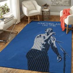 Something Just Like This Artwork Music Minimalist Art For Fans Area Rug Living Room Carpet Rug Regtangle Carpet Floor Decor Home Decor