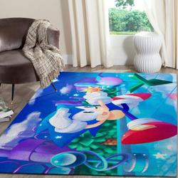 Sonic The Hedgehog Area Rug Living Room Rug Home Decor Gaming Gfd 101112