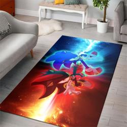 Sonic The Hedgehog Fn200202 Gaming Area Rug Rug Regtangle Carpet Floor Decor Home Decor