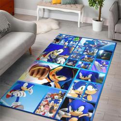 Sonic The Hedgehog Fn200205 Gaming Area Rug Rug Regtangle Carpet Floor Decor Home Decor