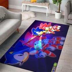 Sonic The Hedgehog Fn200215 Gaming Area Rug Rug Regtangle Carpet Floor Decor Home Decor