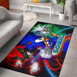 Sonic The Hedgehog Fn200216 Gaming Area Rug Rug Regtangle Carpet Floor Decor Home Decor