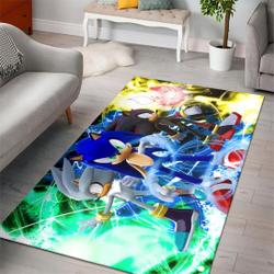 Sonic The Hedgehog Fn200222 Gaming Area Rug Rug Regtangle Carpet Floor Decor Home Decor