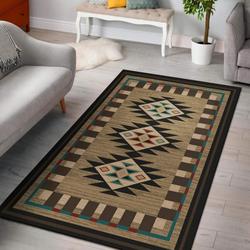 Southwest Geometric Pattern Native American Area Rug Living Room Rug Home Decor