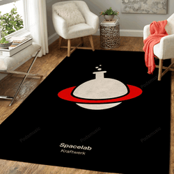Spacelab Music Art For Fans Area Rug Living Room Carpet Rug Regtangle Carpet Floor Decor Home Decor