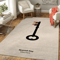 Spanish Key Music Art For Fans Area Rug Living Room Carpet Rug Regtangle Carpet Floor Decor Home Decor