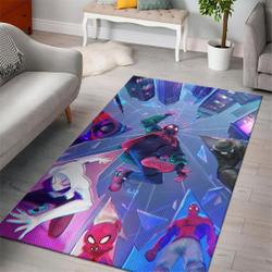 Spider Man Marvel Movies Area Rugs Living Room Carpet Rug Regtangle Carpet Floor Decor Home Decor