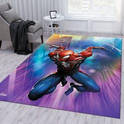 Spider Man Peter Parker Web Slinging Area Rug Living Room And Bed Room Rug Rug Regtangle Carpet Floor Decor Home Decor