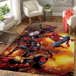 Spiderman Area Rugs Marvel Superhero Bedroom Living Room Rug Regtangle Carpet Floor Decor Home Decor