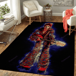 Spirit David Bowie Spirit Of Music Art For Fans Area Rug Living Room Carpet Rug Regtangle Carpet Floor Decor Home Decor