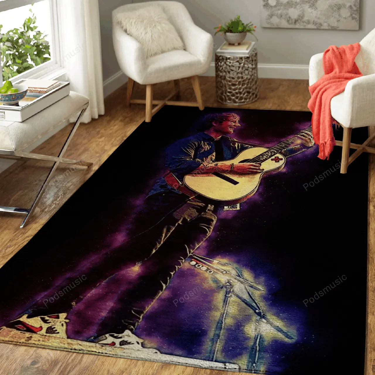 Spirit Of Ed Sheeran Spirit Of Music Art For Fans Area Rug Living Room Carpet Rug Regtangle Carpet Floor Decor Home Decor