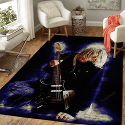Spirit Of Kurt Cobain Spirit Of Music Art For Fans Area Rug Living Room Carpet Rug Regtangle Carpet Floor Decor Home Decor