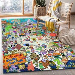 Spongebob Squarepants All Characters Area Rug