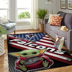 Atlanta Falcon Area Rug Living Room Rug Home Decors Living Room Carpet Christmas Gift Floor Decor Rcdd81F33831