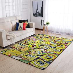 Spongebob Squarepants Area Rugs Living Room Carpet Christmas Gift Rug Regtangle Carpet Floor Decor Home Decor V11134