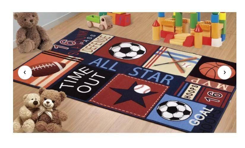 Sport Rug Rcdd81F12375 Area Rug Living Room Carpet Rug Regtangle Carpet Floor Decor Home Decor