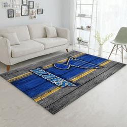 St. Louis Blues Nhl 2 Area Rug Living Room And Bed Room Rug Regtangle Carpet