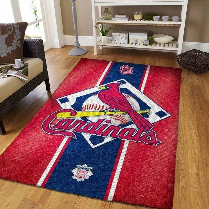 St. Louis Cardinals MLB Team Logo Area Rug Living Room Rug Home Decor V6700