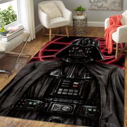 Star War Fans Darth Vader Area Rug Movie Home Decor Homebeautyus Rug