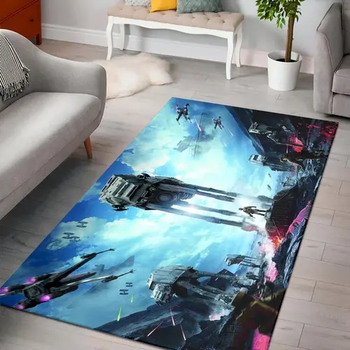 Star Wars Battlefront Sci Fi Swbattlefront Rug Living Room Rug Home Decor
