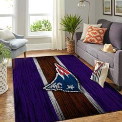 NFL New England Patriots Area Rug Living Room Rug Home Decor