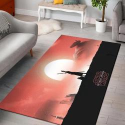 Star Wars Force Awakens Sci Fi Futuristic Action Rug Living Room Rug Home Decor V1