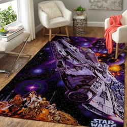 Star Wars Millennium Falcon Area Rug Living Room Rug Home Decor Ofd 191026