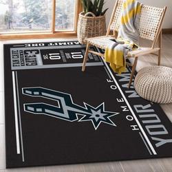 Fanmats San Antonio Spurs NBA Fan Rug Living Room Rug Home Decor