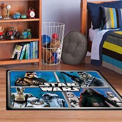 Star Wars Stormtrooper Darth Vader Rug Floor Decor Living Room Area Rug