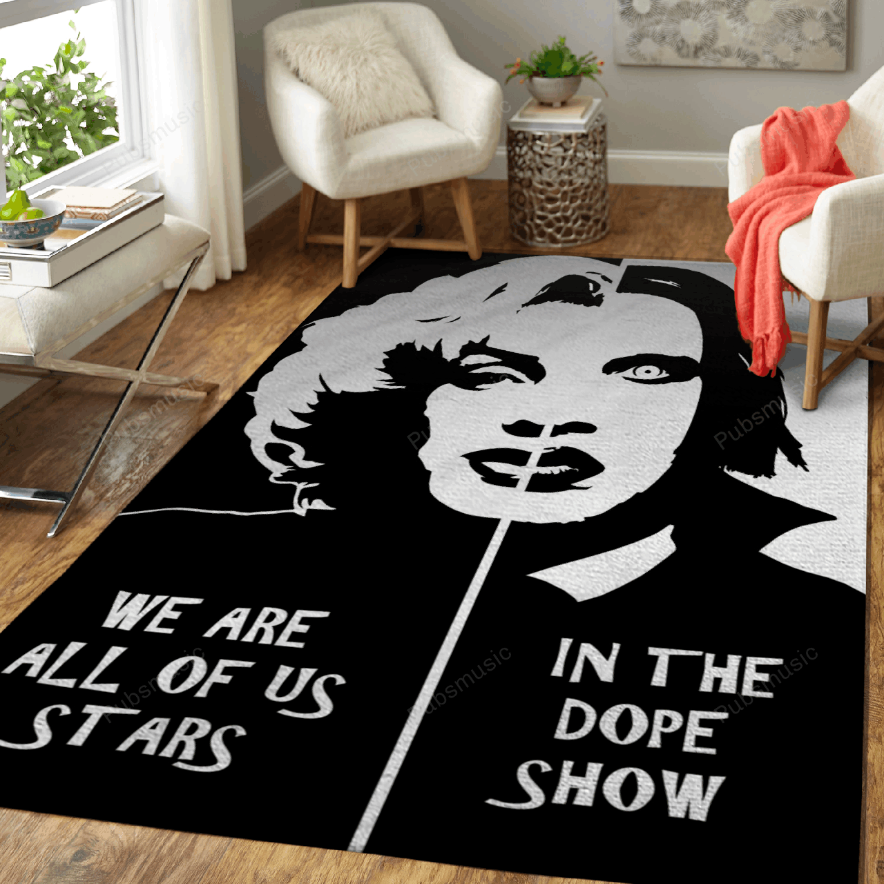 Stars In The Dope Show Music Art For Fans Area Rug Living Room Carpet Rug Regtangle Carpet Floor Decor Home Decor