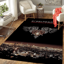 Steel Heart Art Music Legend Art For Fans Area Rug Living Room Carpet Rug Regtangle Carpet Floor Decor Home Decor