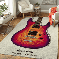 Steve Morse Deep Purple Famous Guitars Art For Fans Area Rug Living Room Carpet Rug Regtangle Carpet Floor Decor Home Decor