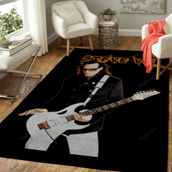 Steve Vai Giutarist Artwork Music Art For Fans Area Rug Living Room Carpet Rug Regtangle Carpet Floor Decor Home Decor